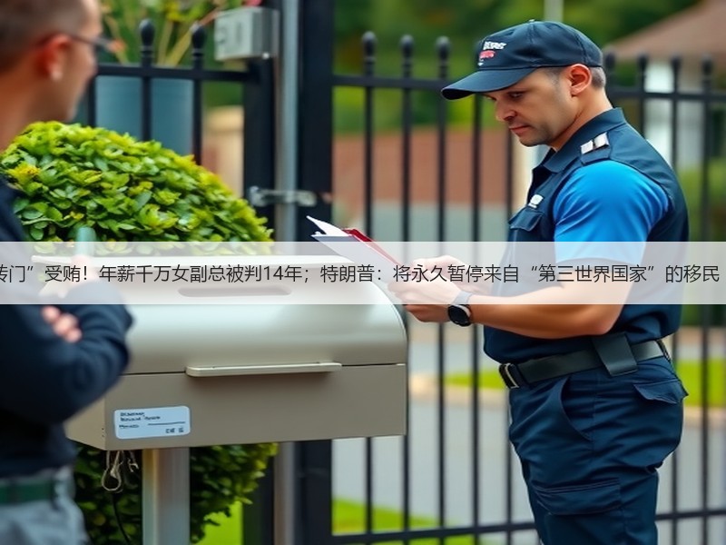 政商“旋转门”受贿！年薪千万女副总被判14年；特朗普：将永久暂停来自“第三世界国家”的移民 | 风控日报