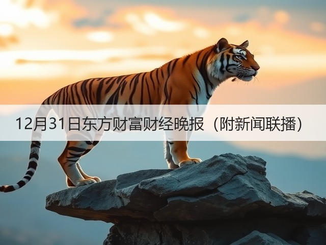 12月31日东方财富财经晚报(附新闻联播)(图1) 12月31日东方财富财经晚报(附新闻联播)(图1)