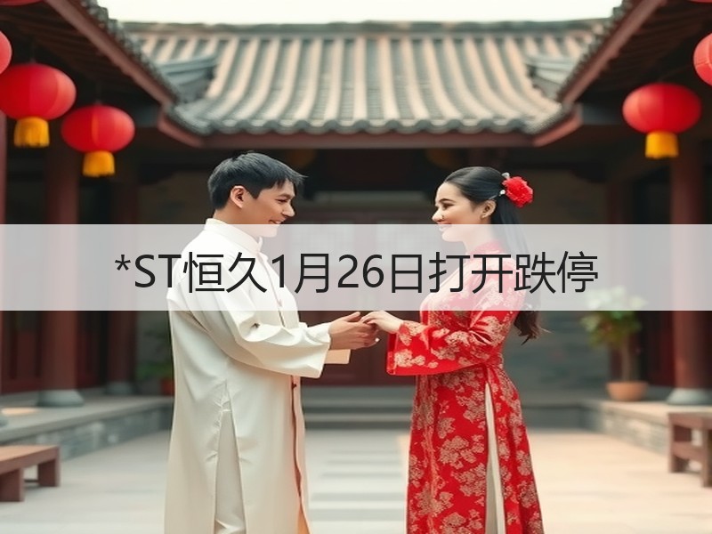 *ST恒久1月26日打开跌停
