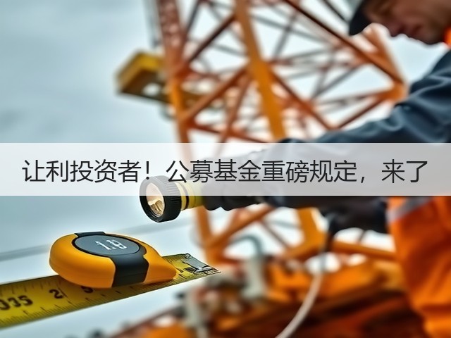 让利投资者!公募基金重磅规定,来了(图2) 让利投资者!公募基金重磅规定,来了(图2)