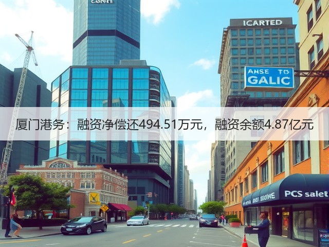 厦门港务:融资净偿还494.51万元,融资余额4.87亿元(图2) 厦门港务:融资净偿还494.51万元,融资余额4.87亿元(图2)
