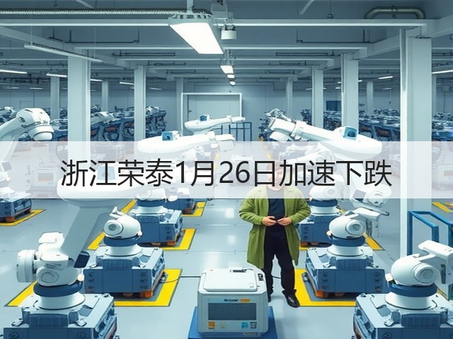 浙江荣泰1月26日加速下跌(图2) 浙江荣泰1月26日加速下跌(图2)
