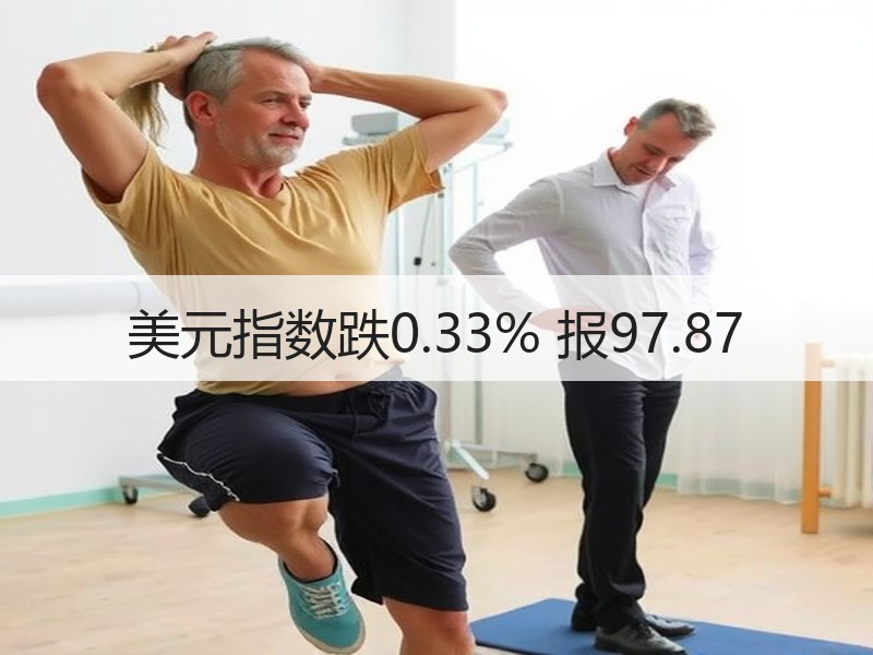 美元指数跌0.33% 报97.87