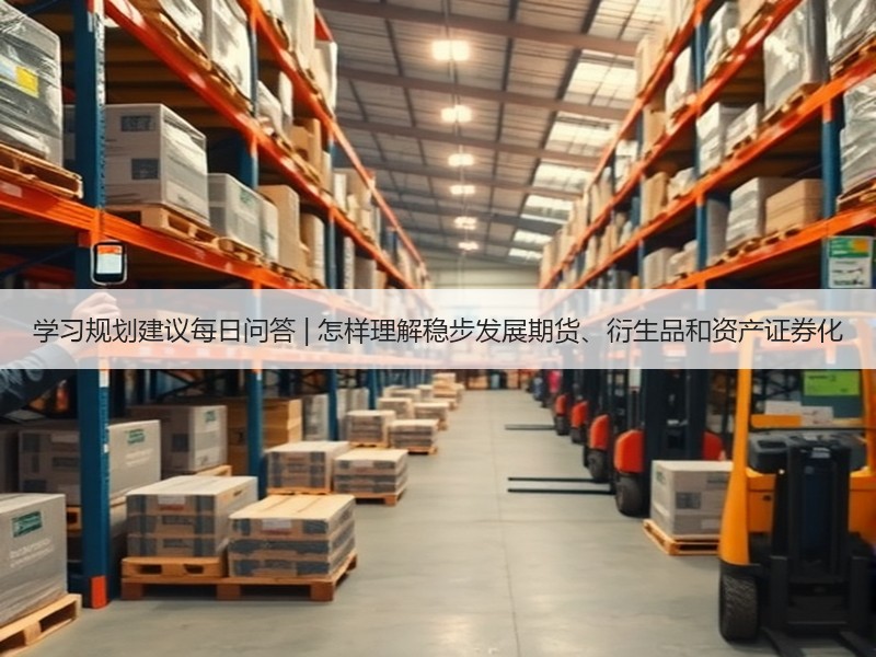 学习规划建议每日问答 | 怎样理解稳步发展期货、衍生品和资产证券化