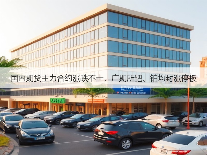 国内期货主力合约涨跌不一，广期所钯、铂均封涨停板