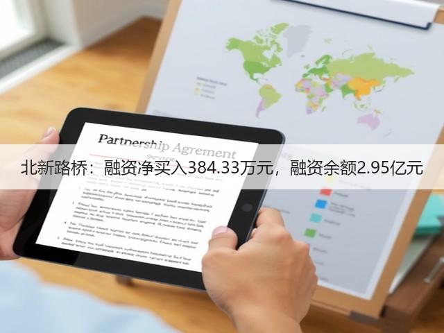 北新路桥：融资净买入384.33万元，融资余额2.95亿元(图2)