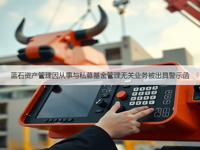 蓝石资产管理因从事与私募基金管理无关业务被出具警示函(图2) 蓝石资产管理因从事与私募基金管理无关业务被出具警示函(图2)