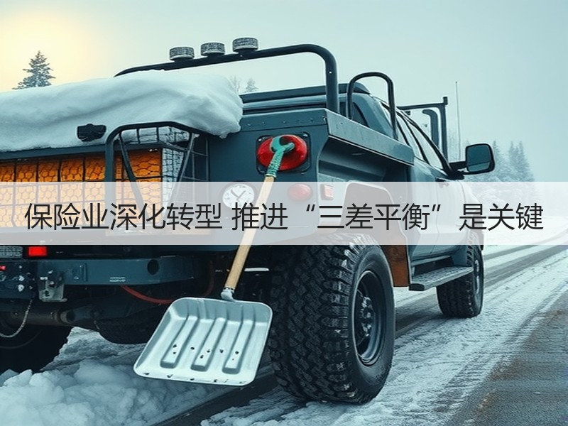 保险业深化转型 推进“三差平衡”是关键