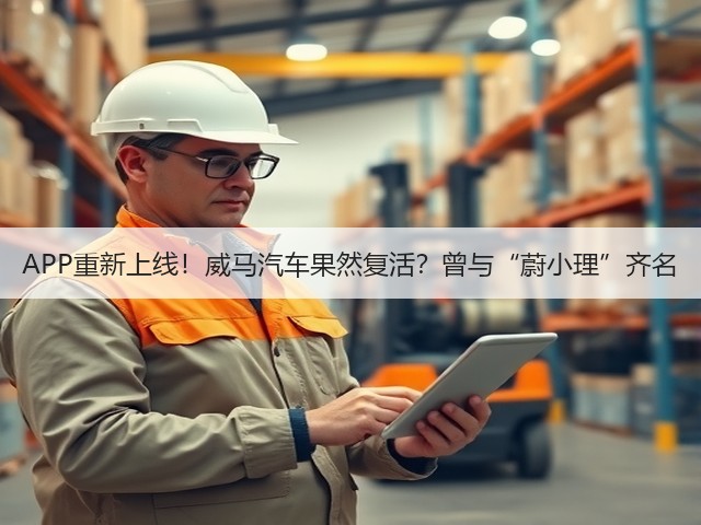 APP重新上线！威马汽车果然复活？曾与“蔚小理”齐名(图2)