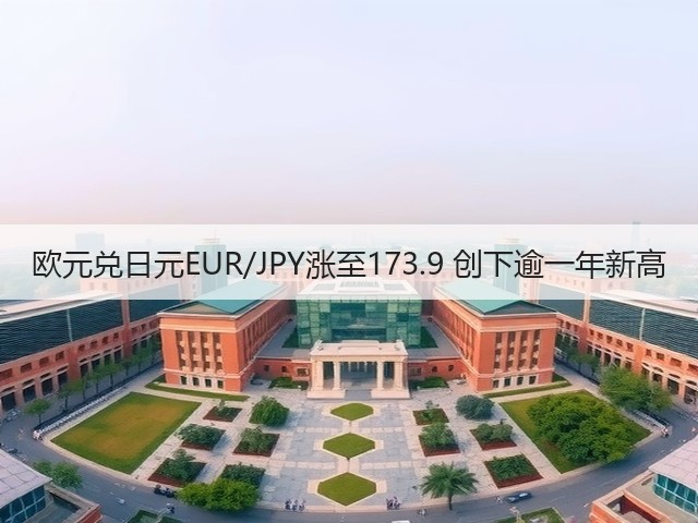 欧元兑日元EUR/JPY涨至173.9 创下逾一年新高(图2)