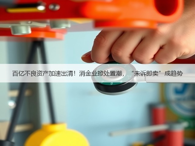 百亿不良资产加速出清!消金业掀处置潮,“未诉即卖”成趋势(图2) 百亿不良资产加速出清!消金业掀处置潮,“未诉即卖”成趋势(图2)