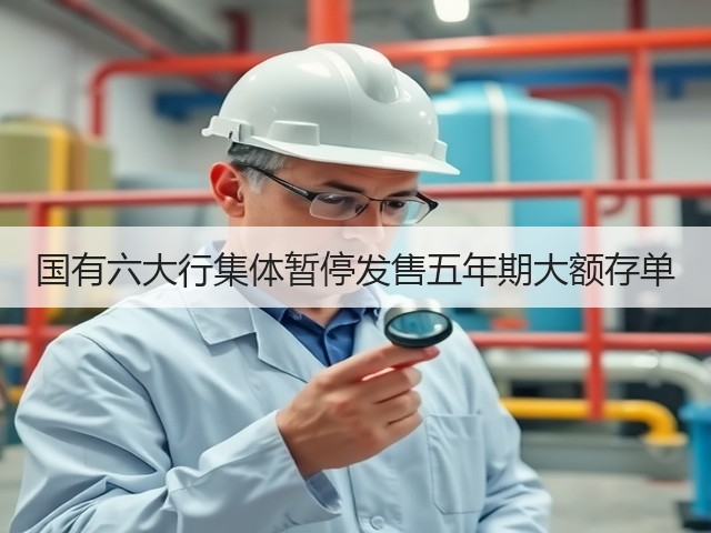 国有六大行集体暂停发售五年期大额存单(图1) 国有六大行集体暂停发售五年期大额存单(图1)