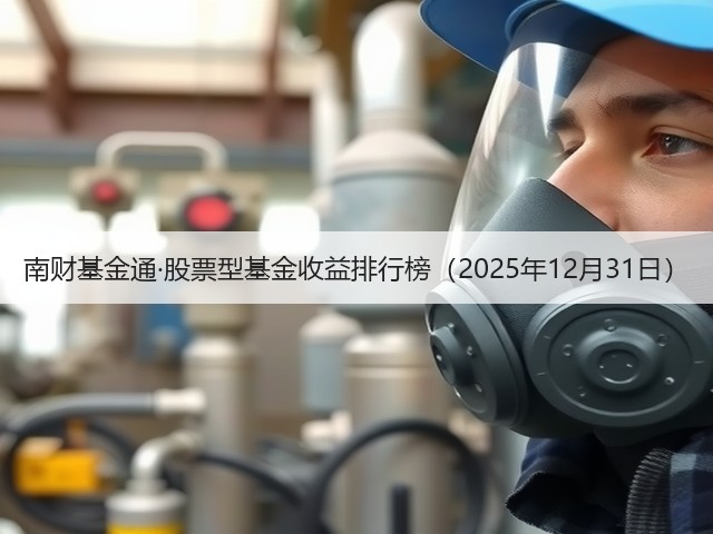 南财基金通·股票型基金收益排行榜（2025年12月31日）(图2)
