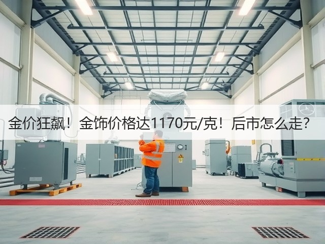 金价狂飙!金饰价格达1170元/克!后市怎么走?(图3) 金价狂飙!金饰价格达1170元/克!后市怎么走?(图3)