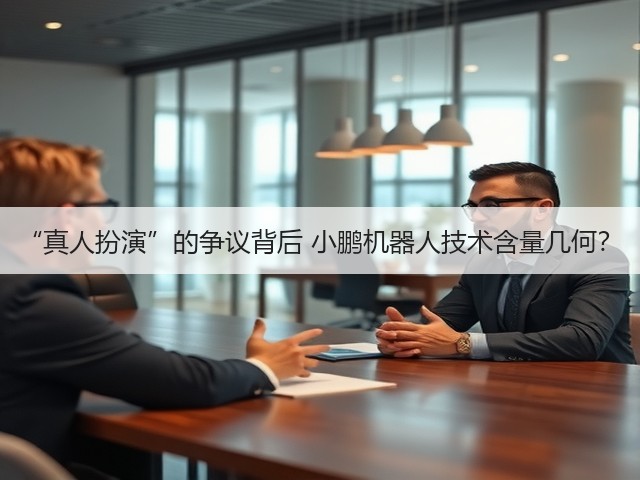 “真人扮演”的争议背后 小鹏机器人技术含量几何?(图2) “真人扮演”的争议背后 小鹏机器人技术含量几何?(图2)