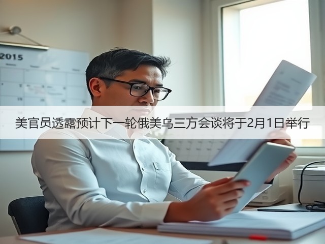 美官员透露预计下一轮俄美乌三方会谈将于2月1日举行(图1)