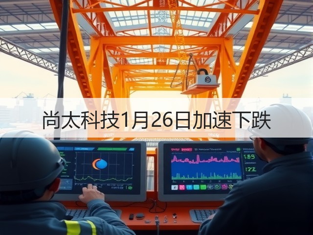 尚太科技1月26日加速下跌(图2) 尚太科技1月26日加速下跌(图2)