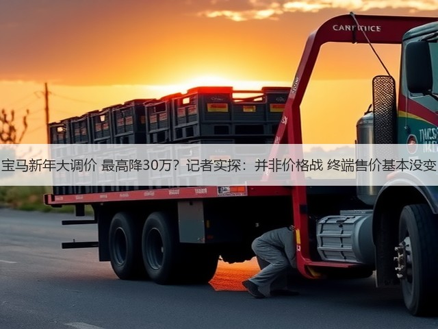 宝马新年大调价 最高降30万?记者实探:并非价格战 终端售价基本没变(图1) 宝马新年大调价 最高降30万?记者实探:并非价格战 终端售价基本没变(图1)