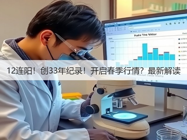 12连阳!创33年纪录!开启春季行情?最新解读(图2) 12连阳!创33年纪录!开启春季行情?最新解读(图2)