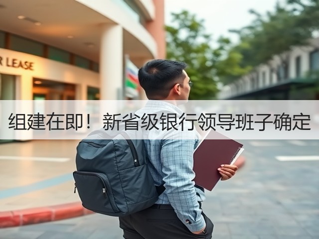 组建在即！新省级银行领导班子确定(图1)