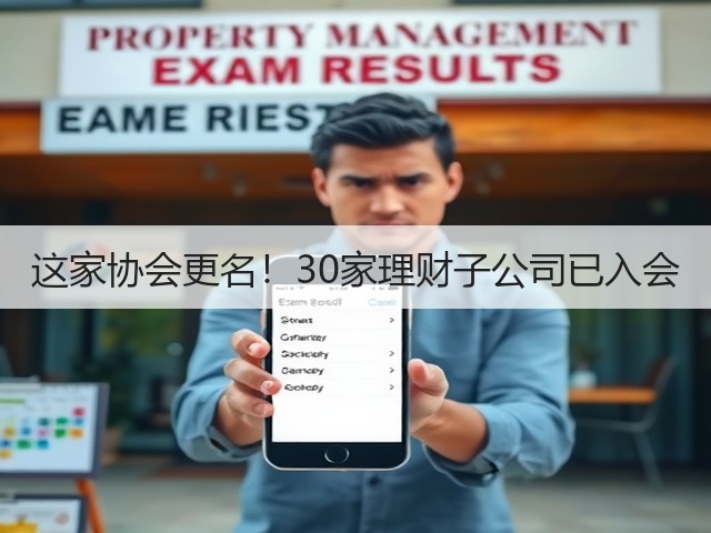 这家协会更名！30家理财子公司已入会(图3)