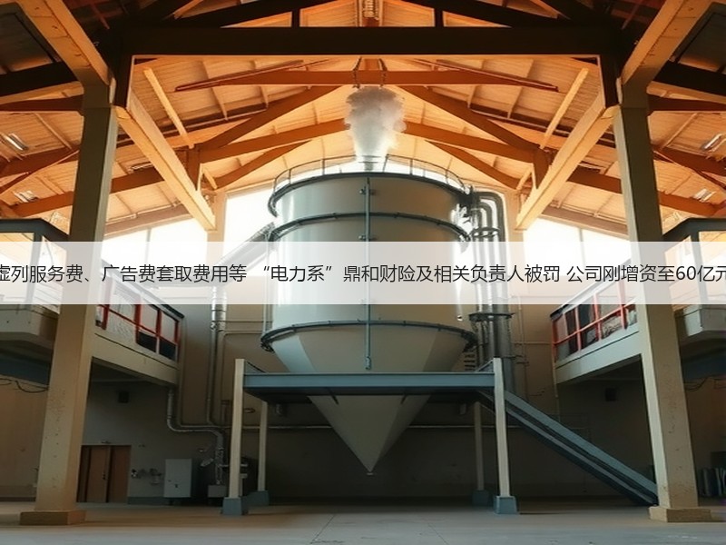虚列服务费、广告费套取费用等 “电力系”鼎和财险及相关负责人被罚 公司刚增资至60亿元