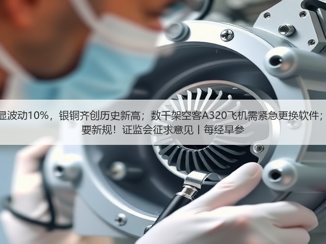 美股五连涨,英特尔明显波动10%,银铜齐创历史新高;数千架空客A320飞机需紧急更换软件;香港将下半旗志哀;重要新规!证监会征求意见丨每经早参(图3) 美股五连涨,英特尔明显波动10%,银铜齐创历史新高;数千架空客A320飞机需紧急更换软件;香港将下半旗志哀;重要新规!证监会征求意见丨每经早参(图3)