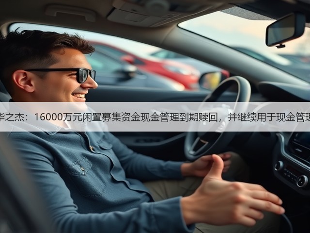 华之杰:16000万元闲置募集资金现金管理到期赎回,并继续用于现金管理(图3) 华之杰:16000万元闲置募集资金现金管理到期赎回,并继续用于现金管理(图3)