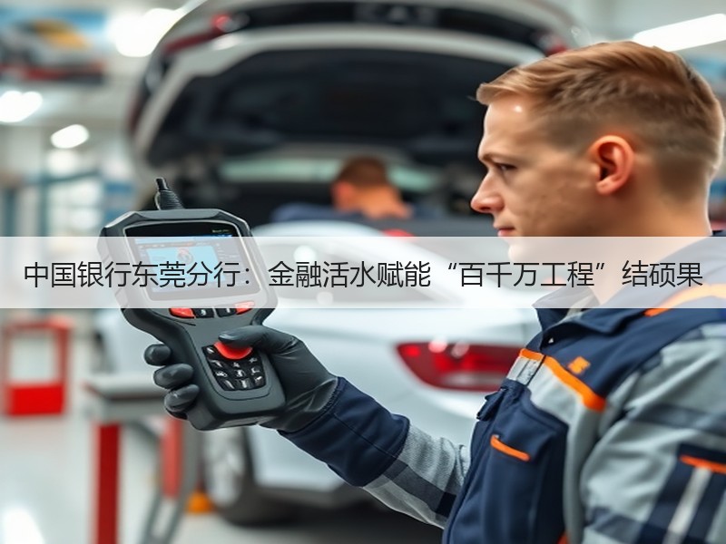中国银行东莞分行：金融活水赋能“百千万工程”结硕果