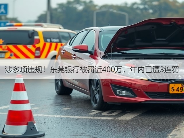 涉多项违规！东莞银行被罚近400万，年内已遭3连罚(图1)