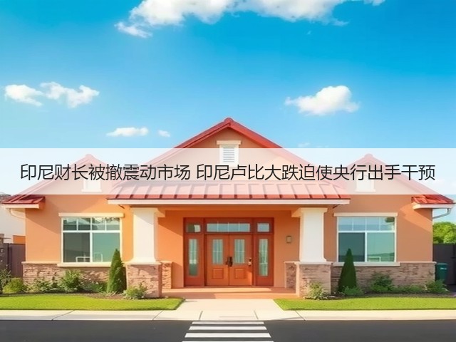 印尼财长被撤震动市场 印尼卢比大跌迫使央行出手干预(图3) 印尼财长被撤震动市场 印尼卢比大跌迫使央行出手干预(图3)