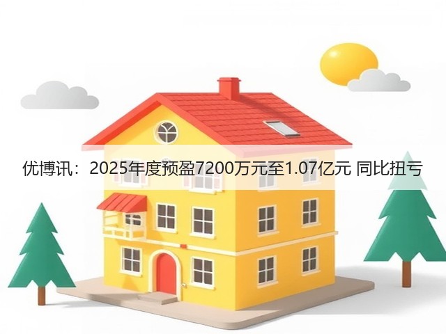 优博讯:2025年度预盈7200万元至1.07亿元 同比扭亏(图2) 优博讯:2025年度预盈7200万元至1.07亿元 同比扭亏(图2)