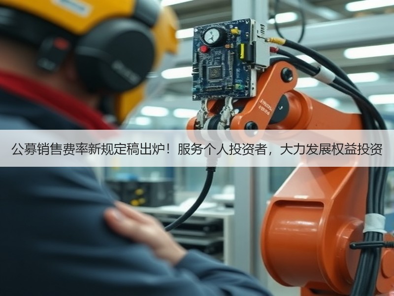 公募销售费率新规定稿出炉！服务个人投资者，大力发展权益投资