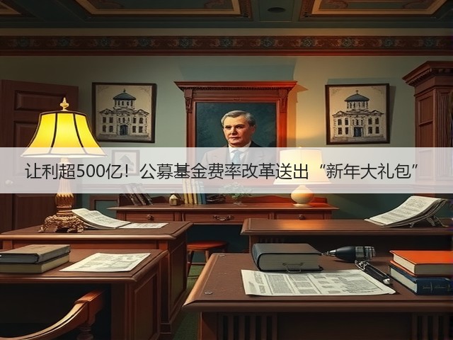 让利超500亿!公募基金费率改革送出“新年大礼包”(图3) 让利超500亿!公募基金费率改革送出“新年大礼包”(图3)