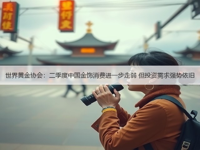 世界黄金协会：二季度中国金饰消费进一步走弱 但投资需求强势依旧(图2)