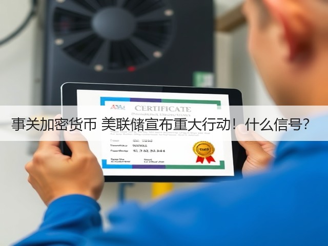 事关加密货币 美联储宣布重大行动!什么信号?(图3) 事关加密货币 美联储宣布重大行动!什么信号?(图3)