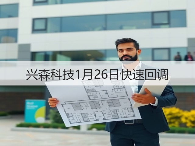 兴森科技1月26日快速回调(图3) 兴森科技1月26日快速回调(图3)