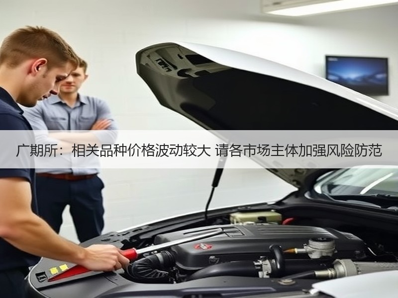 广期所：相关品种价格波动较大 请各市场主体加强风险防范