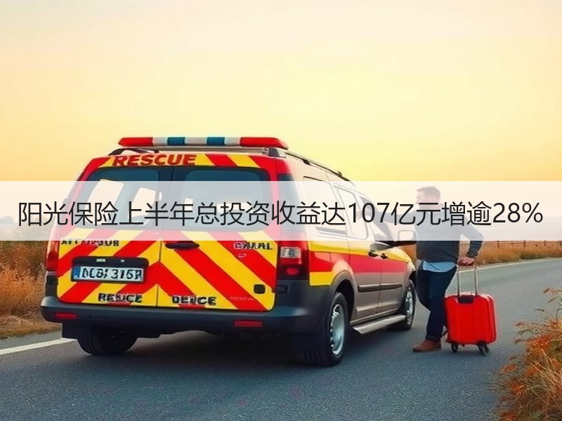 阳光保险上半年总投资收益达107亿元增逾28%