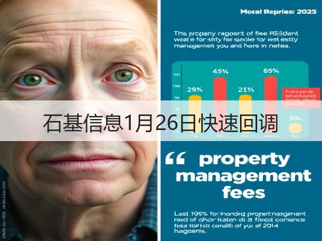 石基信息1月26日快速回调(图1) 石基信息1月26日快速回调(图1)