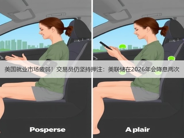 美国就业市场疲弱!交易员仍坚持押注:美联储在2026年会降息两次(图1) 美国就业市场疲弱!交易员仍坚持押注:美联储在2026年会降息两次(图1)