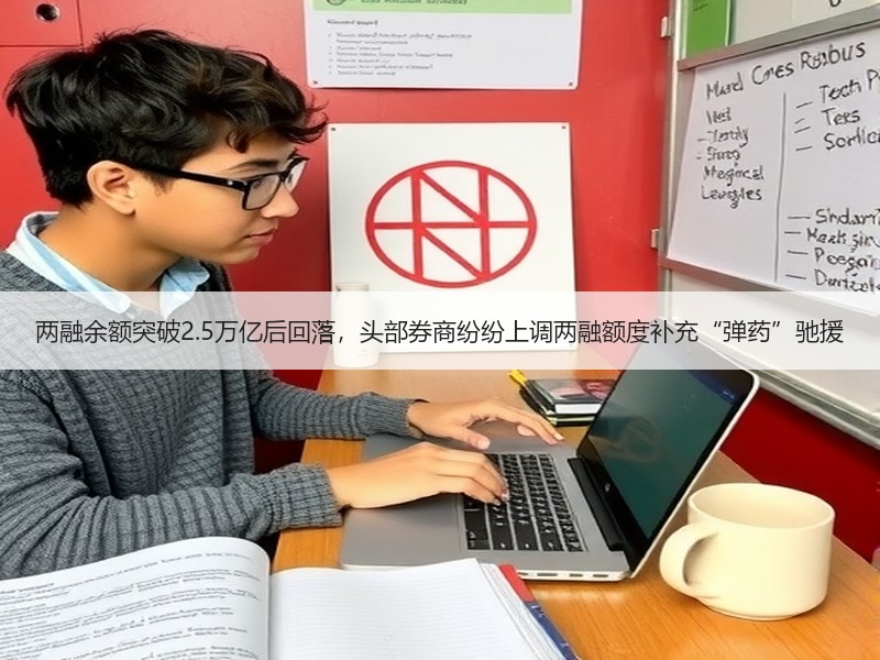 两融余额突破2.5万亿后回落，头部券商纷纷上调两融额度补充“弹药”驰援