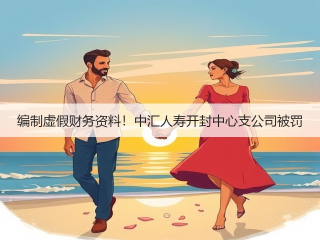 编制虚假财务资料!中汇人寿开封中心支公司被罚(图1) 编制虚假财务资料!中汇人寿开封中心支公司被罚(图1)