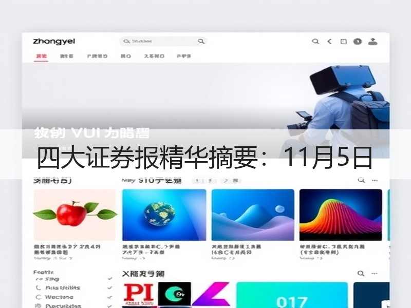 四大证券报精华摘要：11月5日