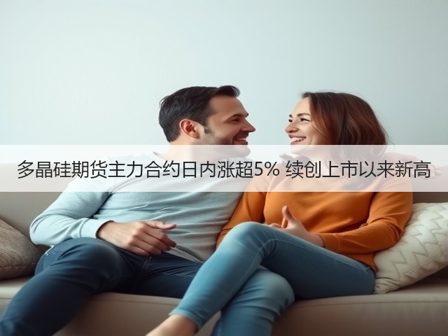 多晶硅期货主力合约日内涨超5% 续创上市以来新高(图3)