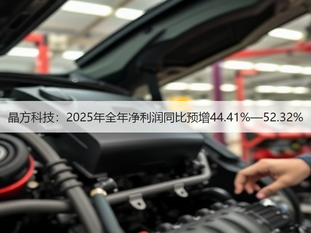 晶方科技:2025年全年净利润同比预增44.41%—52.32%(图2) 晶方科技:2025年全年净利润同比预增44.41%—52.32%(图2)
