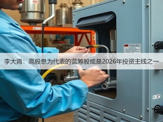 李大霄:高股息为代表的蓝筹股或是2026年投资主线之一(图3) 李大霄:高股息为代表的蓝筹股或是2026年投资主线之一(图3)