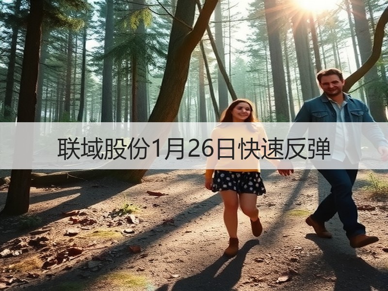 联域股份1月26日快速反弹