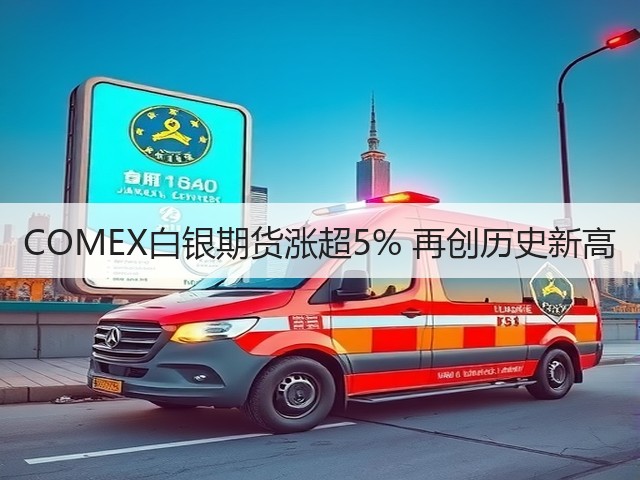 COMEX白银期货涨超5% 再创历史新高(图2)