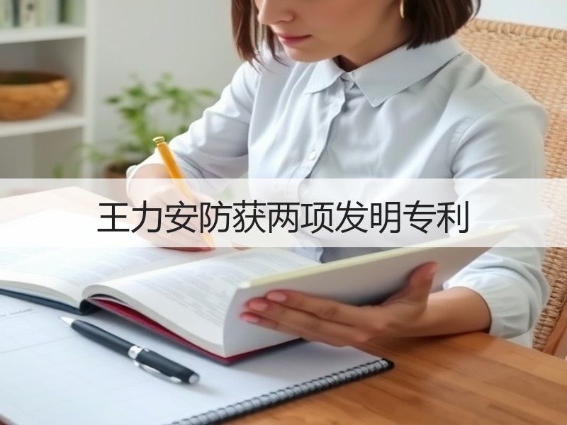 王力安防获两项发明专利